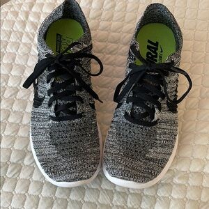 Nike Black and White Fly Knit Sneakers